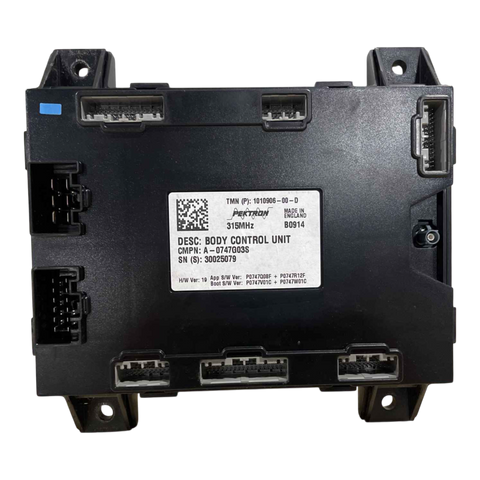 TESLA MODEL S BODY CONTROLLER, 315 MHZ - 1010906-00-D