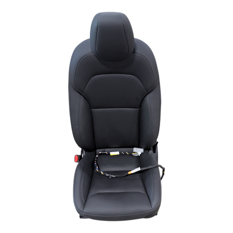 TESLA MODEL 3  FIRST ROW SEAT ASSEMBLY LEFT HAND DRIVE- LEFT HAND- BLACK 1700040-98-A