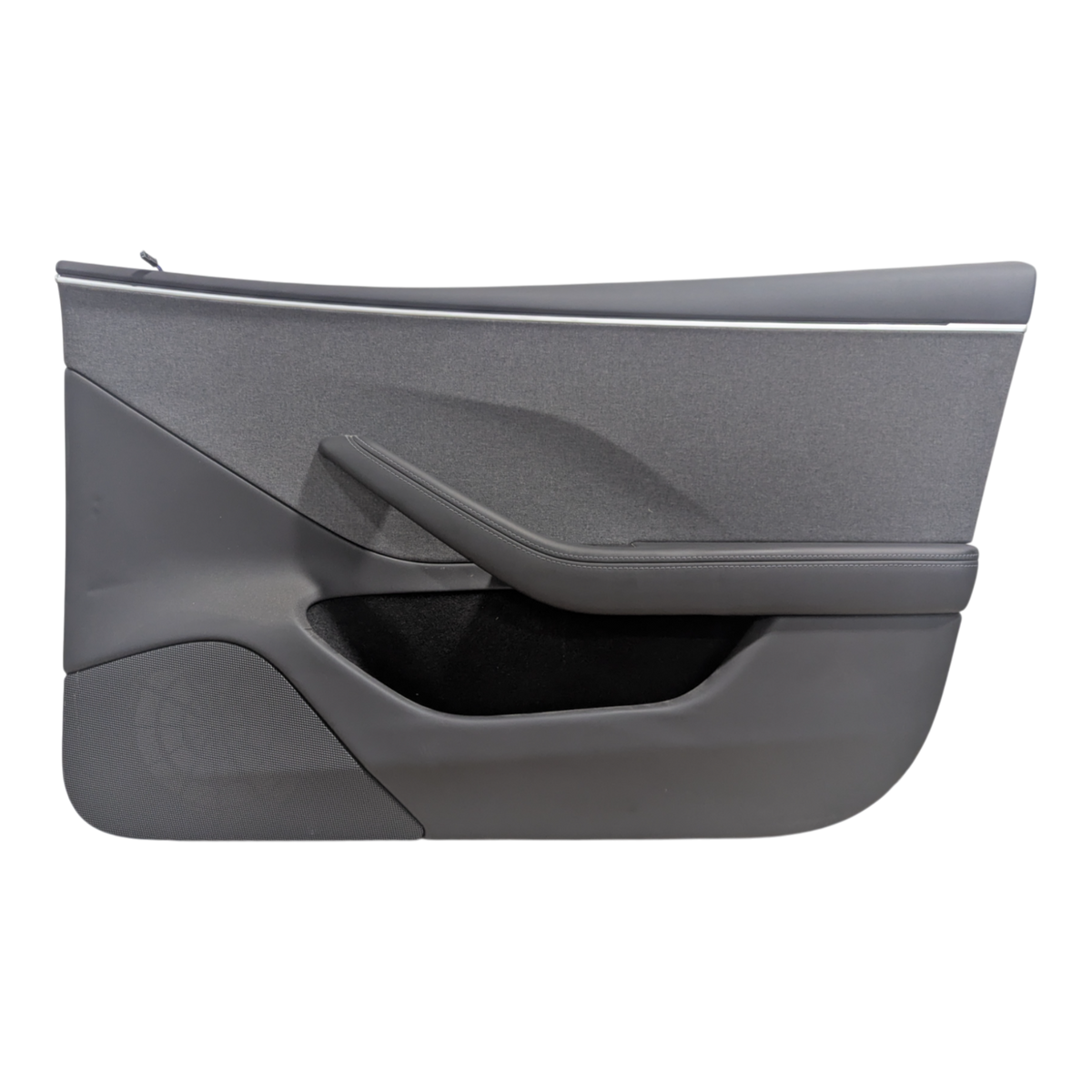 TESLA MODEL 3   DOOR TRIM ASSEMBLY - FRONT RIGHT HAND - BLACK 1776740-10-B