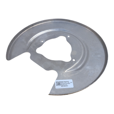 TESLA MODEL 3 REAR BRAKE SHIELD- BASE- RIGHT HAND- MANDO 1344662-00-A