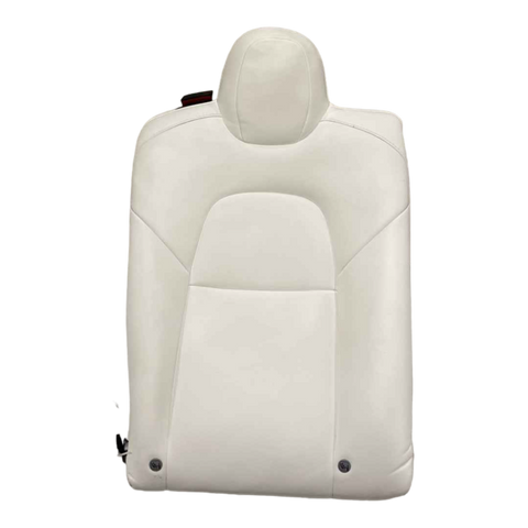 TESLA MODEL 32ND ROW SEATBACK - RIGHT HAND - PUR WHITE 7654332-02-C