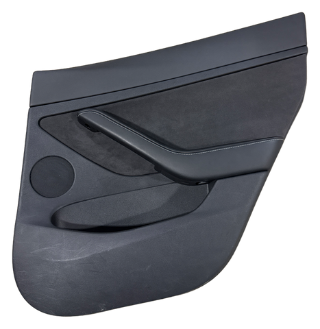 TESLA MODEL 3 FAB CFDG, DOOR TRIM, RR, LHD, M3, G2, CN 2017-2023 - USED - OEM PART NUMBER : 1588129-99-F