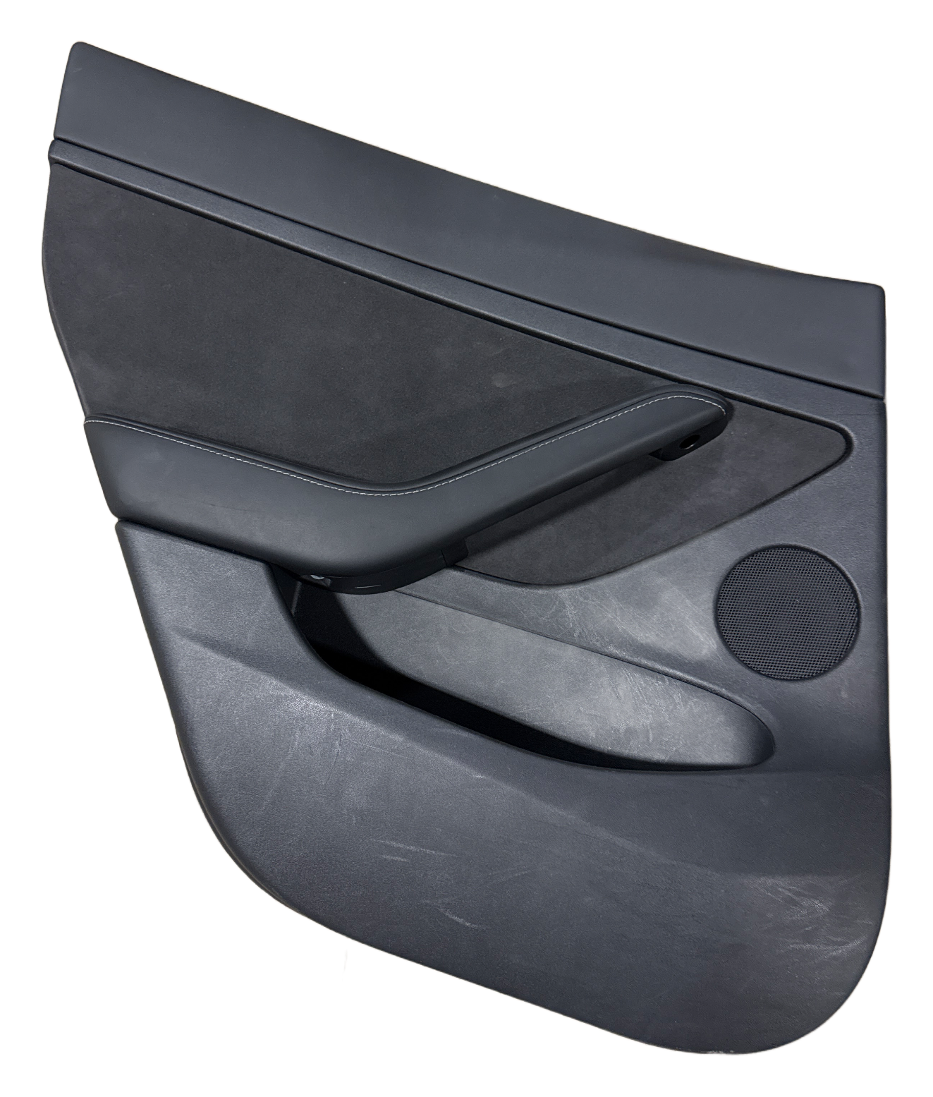 TESLA MODEL 3 FAB CFDG, DOOR TRIM, RL, LHD, M3, G2, CN 2017-2023 - USED - OEM PART NUMBER : 1588128-99-F