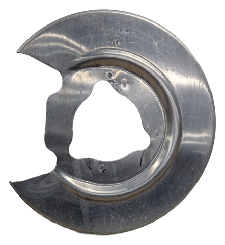 TESLA MODEL 3 BRAKE SHIELD - REAR- RIGHT HAND 2017-2023 - USED - OEM PART NUMBER : 1344664-00-A