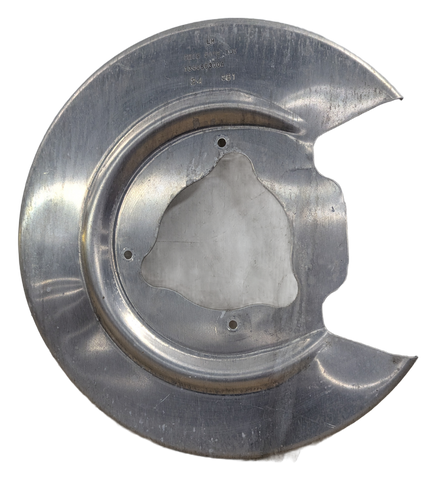 TESLA MODEL 3 BRAKE SHIELD - REAR- LEFT HAND 2017-2023 - USED - OEM PART NUMBER : 1344663-00-A