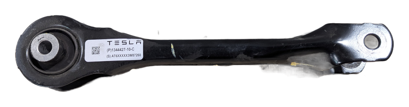 TESLA MODEL 3 REAR UPPER FORE LINK ASSEMBLY 2024-2027 - USED - OEM PART NUMBER : 1344427-10-C