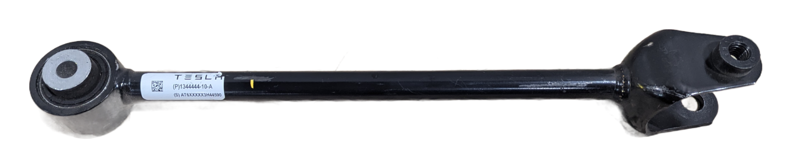 TESLA MODEL 3 REAR LOWER FORE LINK ASSEMBLY 2024-2027 - USED - OEM PART NUMBER : 1344444-10-A