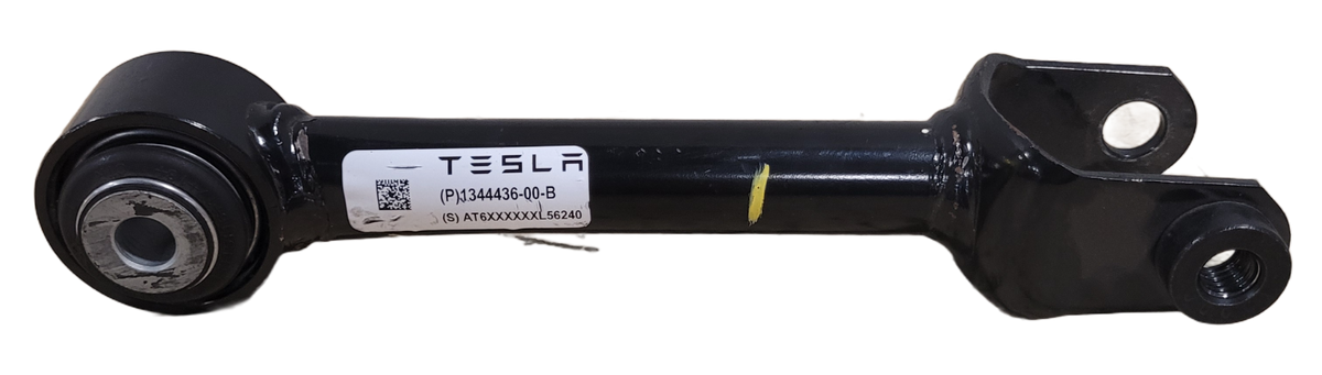 TESLA MODEL 3 RR TOE LINK ASSY-PRESS NUT - CABJ 2024-2027 - USED - OEM PART NUMBER : 1344436-00-B