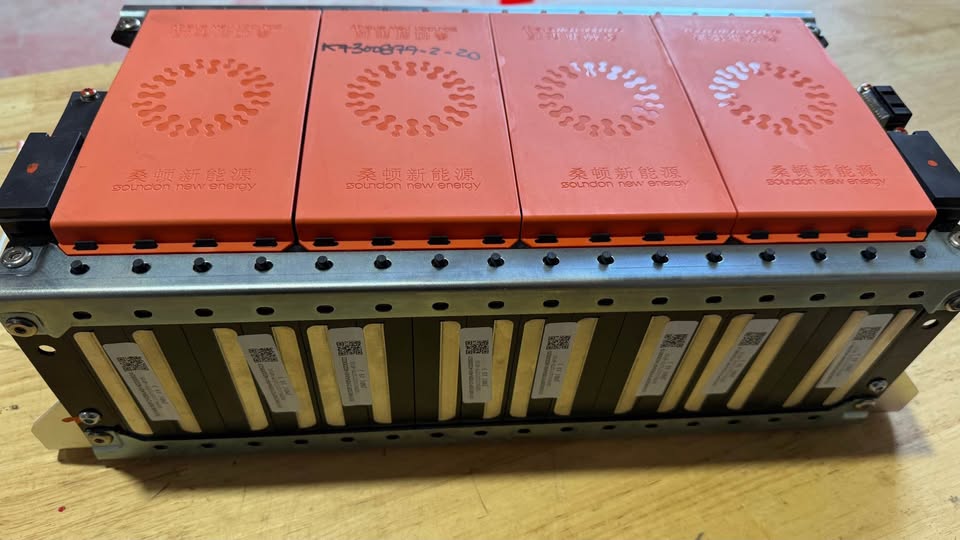 Soundon Modules de batterie 3,7 kWh usagées 4P 8S 128ah