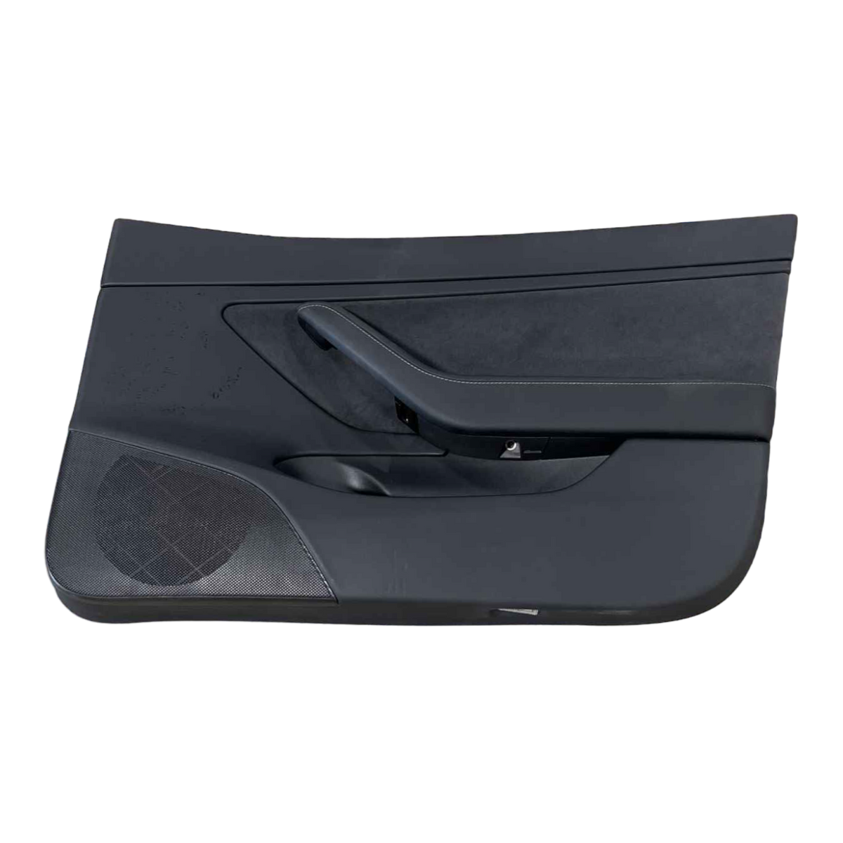 TESLA MODEL 3  DOOR TRIM, FRONT RH, LEFT HAND DRIVE ASY, PREM BLACK 1090411-91-L
