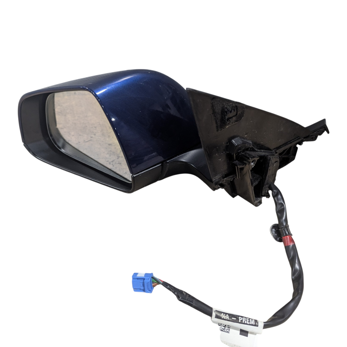 TESLA MODEL 3  EXTERIOR MIRROR ASSEMBLY - PREMIUM - DOMESTIC - LEFT HAND - BLACK 1592031-00-B