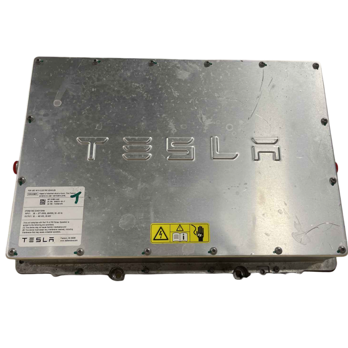 TESLA MODEL S  CHARGER ASSEMBLY REMANUFACTURED - 10KW 6009278-00-F