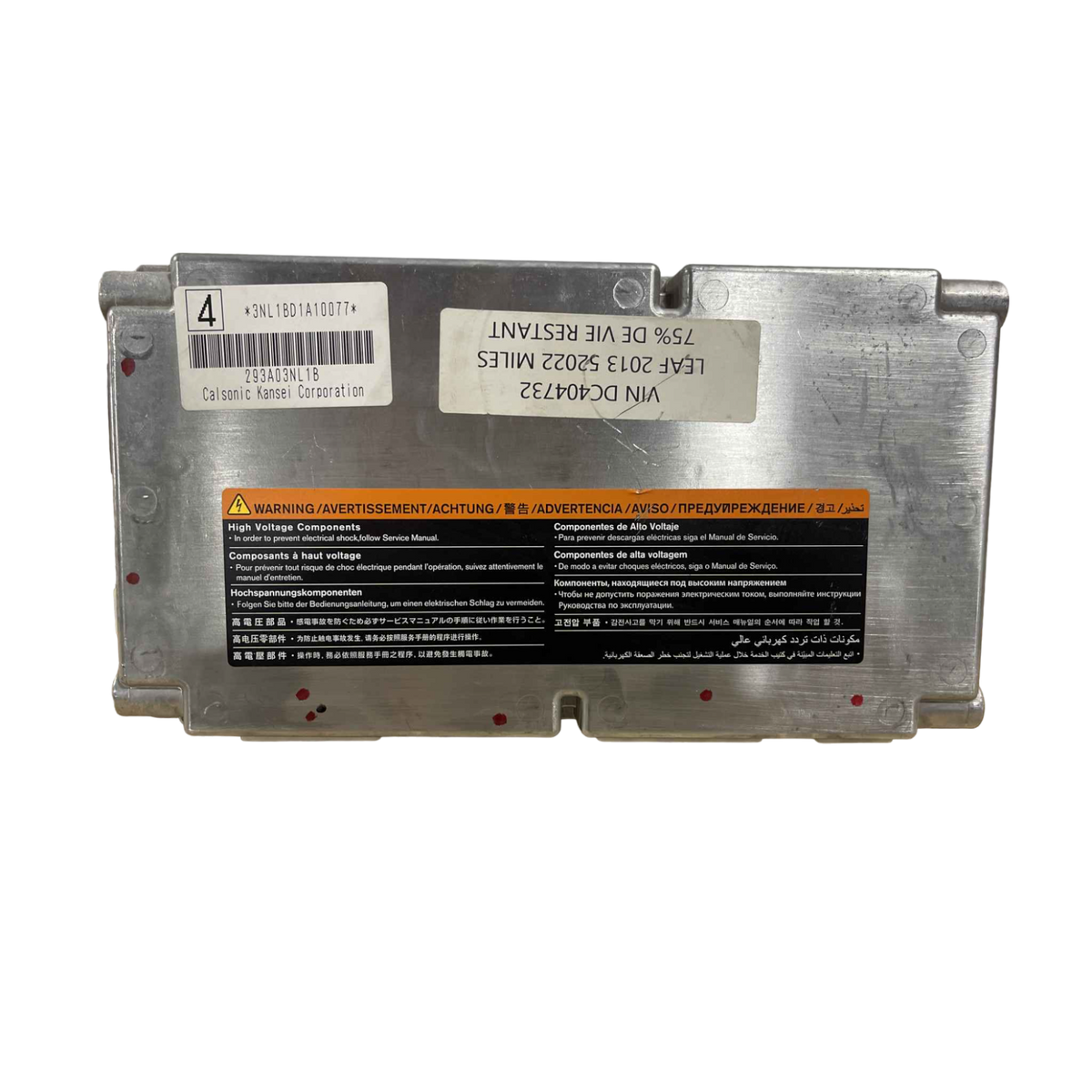 NISSAN LEAF GEN 1 CONTROL ASSEMBLY - BATTERY 293A0-3NL1B