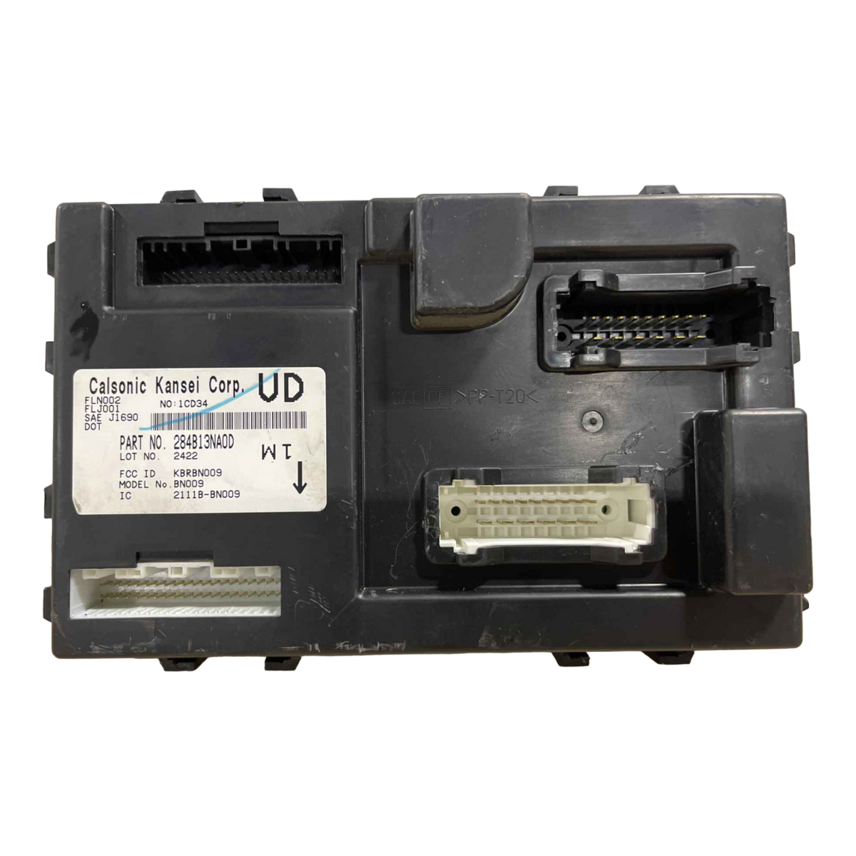 NISSAN LEAF GEN 1 BODY CONTROL MODULE ASSEMBLY 284B1-3NA0D