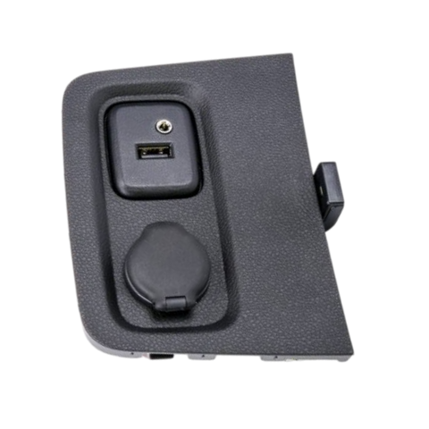 PLAQUE DE GARNITURE CHEVROLET VOLT, puissance SUPPORT DE PRISE, PRISE USB, INTERRUPTEUR DE CHAUFFAGE SIÈGE - GM 42358232