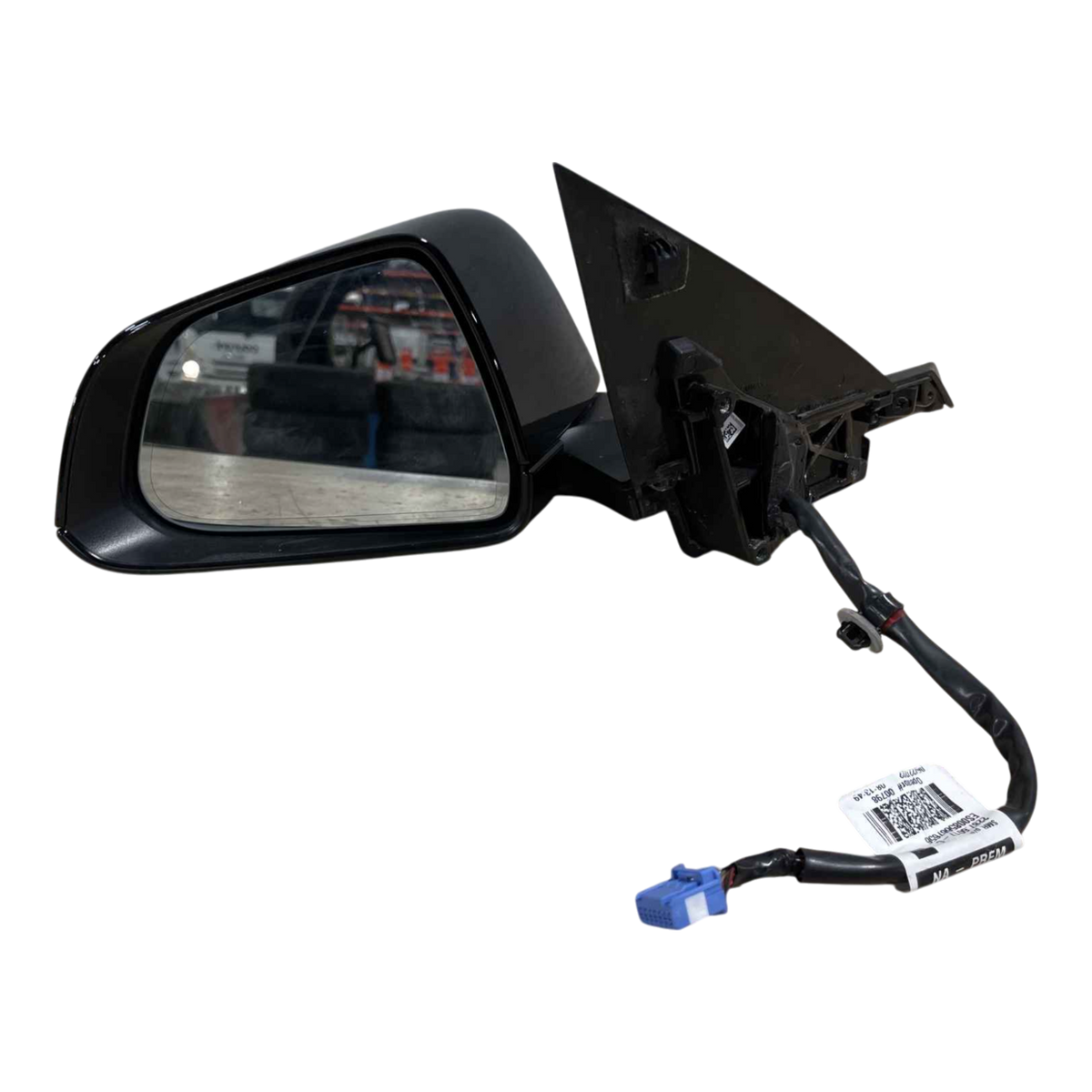 TESLA MODEL 3  EXTERIOR MIRROR ASSEMBLY - PREMIUM - DOMESTIC - LEFT HAND - BLACK 1592031-00-D