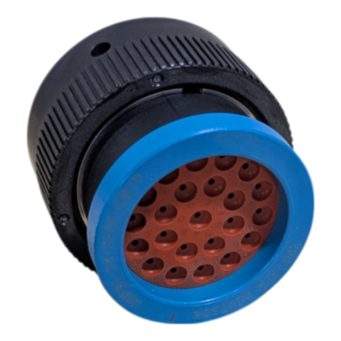 PLUG, 23P, BLK, N, 16, S, E-SEAL - HDP26-24-23SE-L017