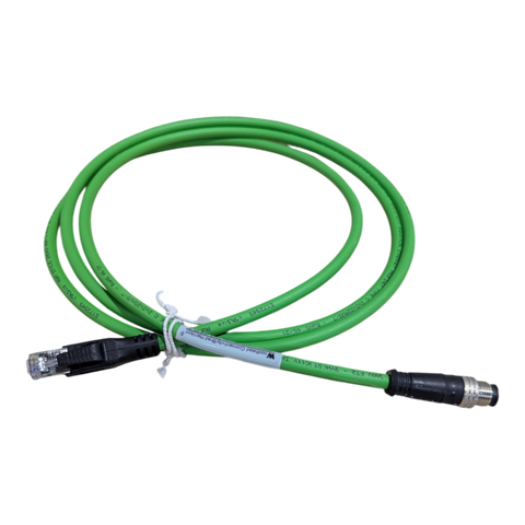 MOLEX SENSOR CABLE M12-4P(D)-MM-ST/RJ45 - 1201080203