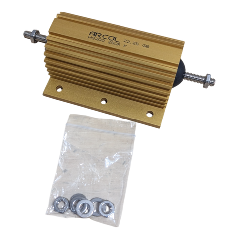 WIRE WOUND RESISTORS CHASSIS 200W 250PHMS 1% - HS200-250RF