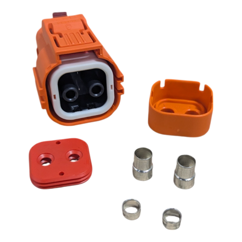 PLUG ASSY 6MM2 2P SHIELD HVIL KEY A HVSL362 - HVSL362062A106IL