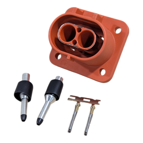 RECEPTACLE ASSY. 2 POS (KEY Z) WITH HVIL - ELR2Z03