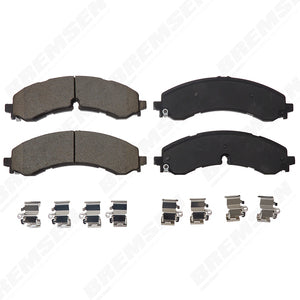 FRONT CERAMIC PADS BREMSEN CHEVROLET SILVERADO EV - AFTERMARKET - PART NUMBER: BCD2250A