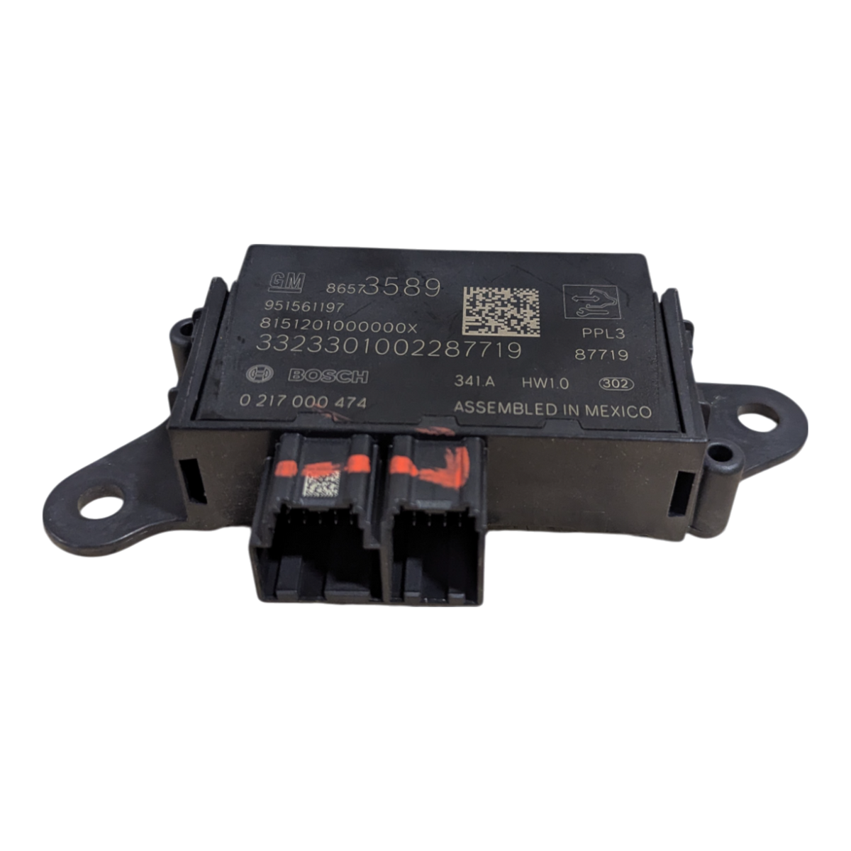 Module d'aide au stationnement pour véhicule électrique Chevrolet Blazer 86573589