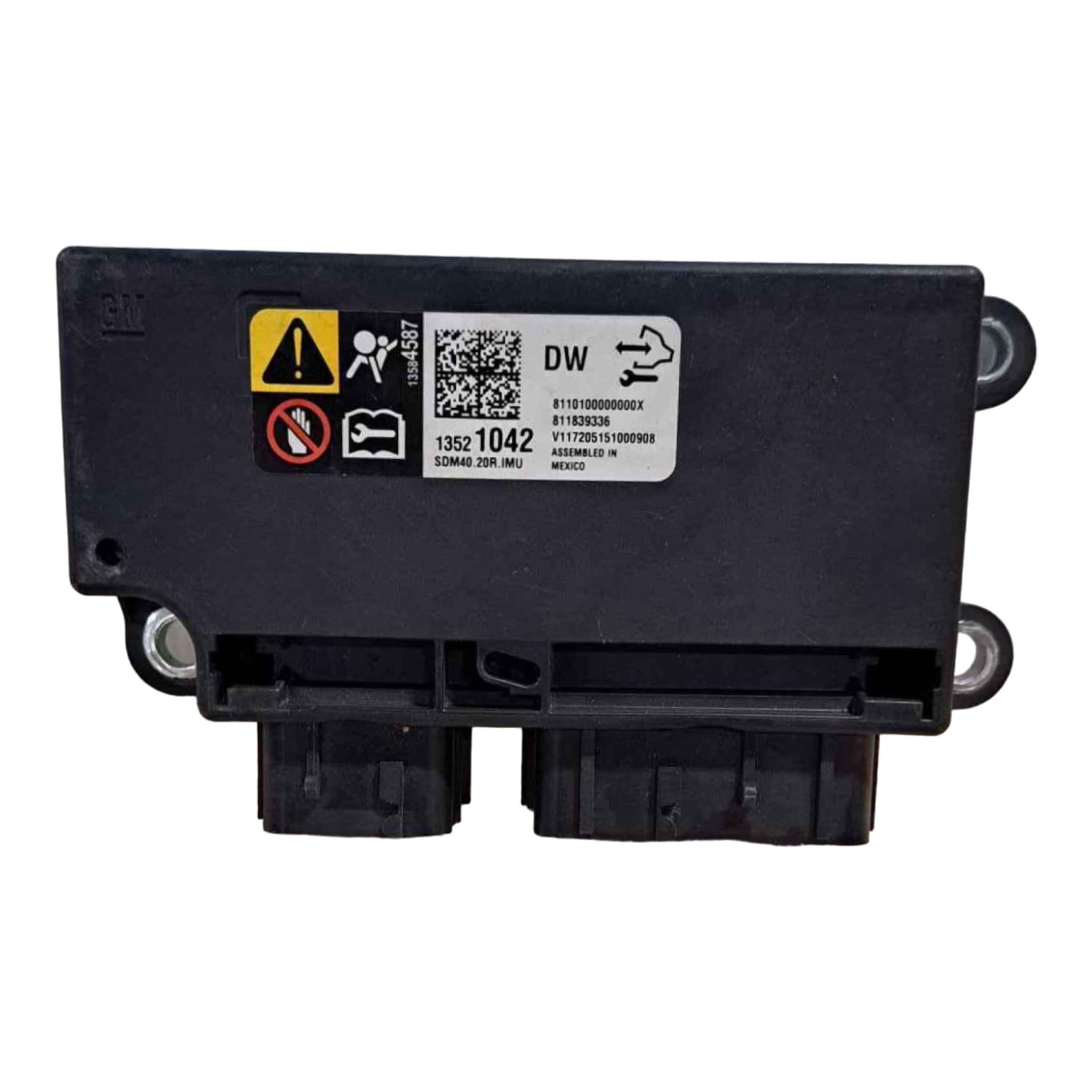 CHEVROLET VOLT GEN 1 MODULE ASSEMBLY-AIRBAG SEN & DIAGNOSTIC 13521042