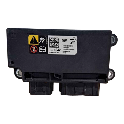 ENSEMBLE DE MODULE DE CHEVROLET VOLT GÉN. 1-CAPTEUR ET DIAGNOSTIC D'AIRBAG 13521042