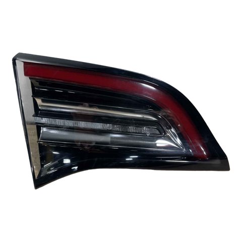 TESLA MODEL 3 TAIL LAMP ASSEMBLY - LIFTGATE - TRUNK SAE - LEFT HAND - 2017-2023 AFTERMARKET - OEM PART NUMBER 1077401-00-F