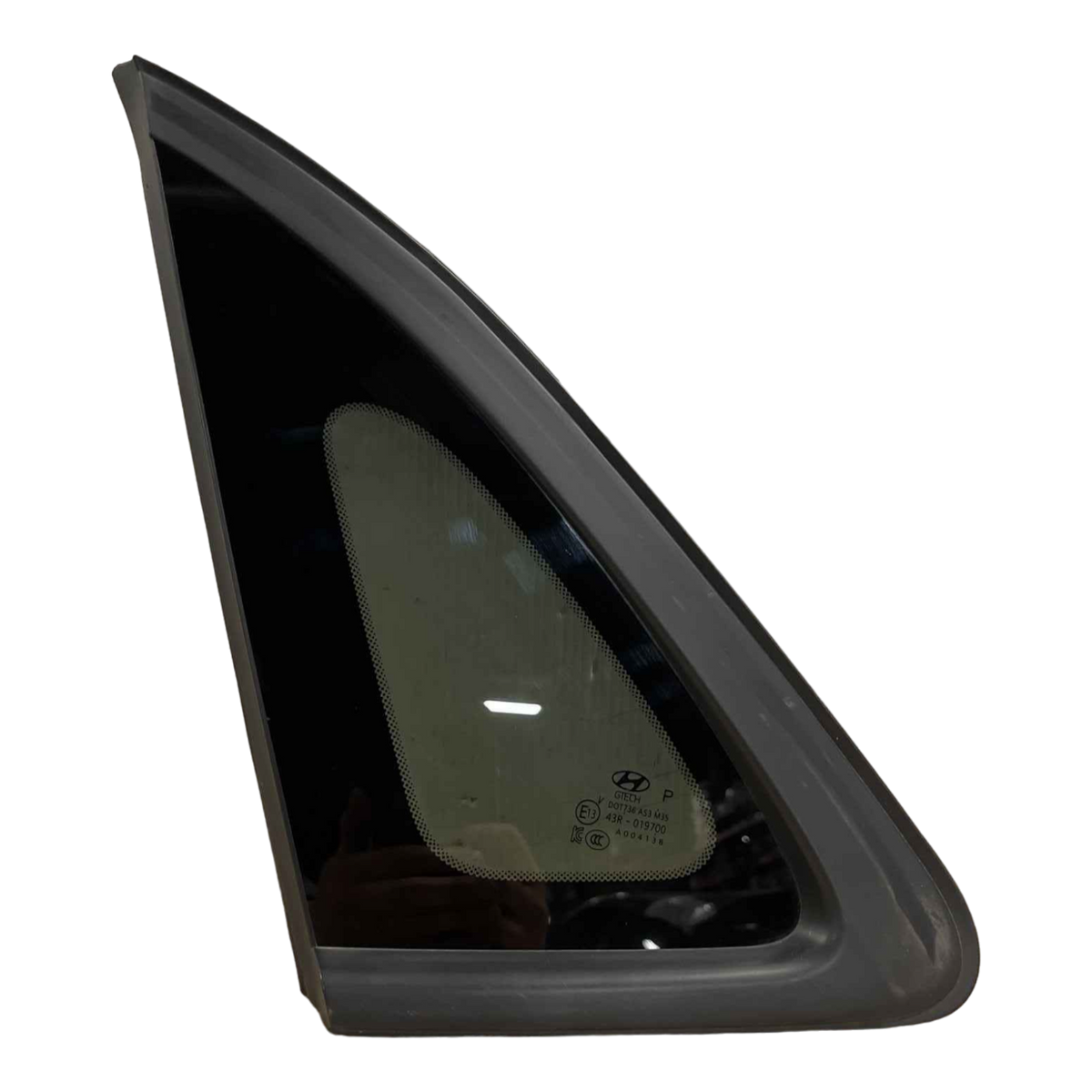 HYUNDAI KONA EV  GLASS & MOULDING ASSY-QUARTER FIXED,LH 87810-J9010