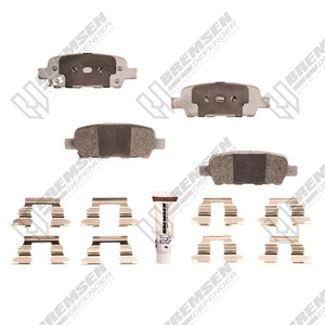 REAR DISC PADS BREMSEN DEFENDER NISSAN LEAF - AFTERMARKET - PART NUMBER: DMD905