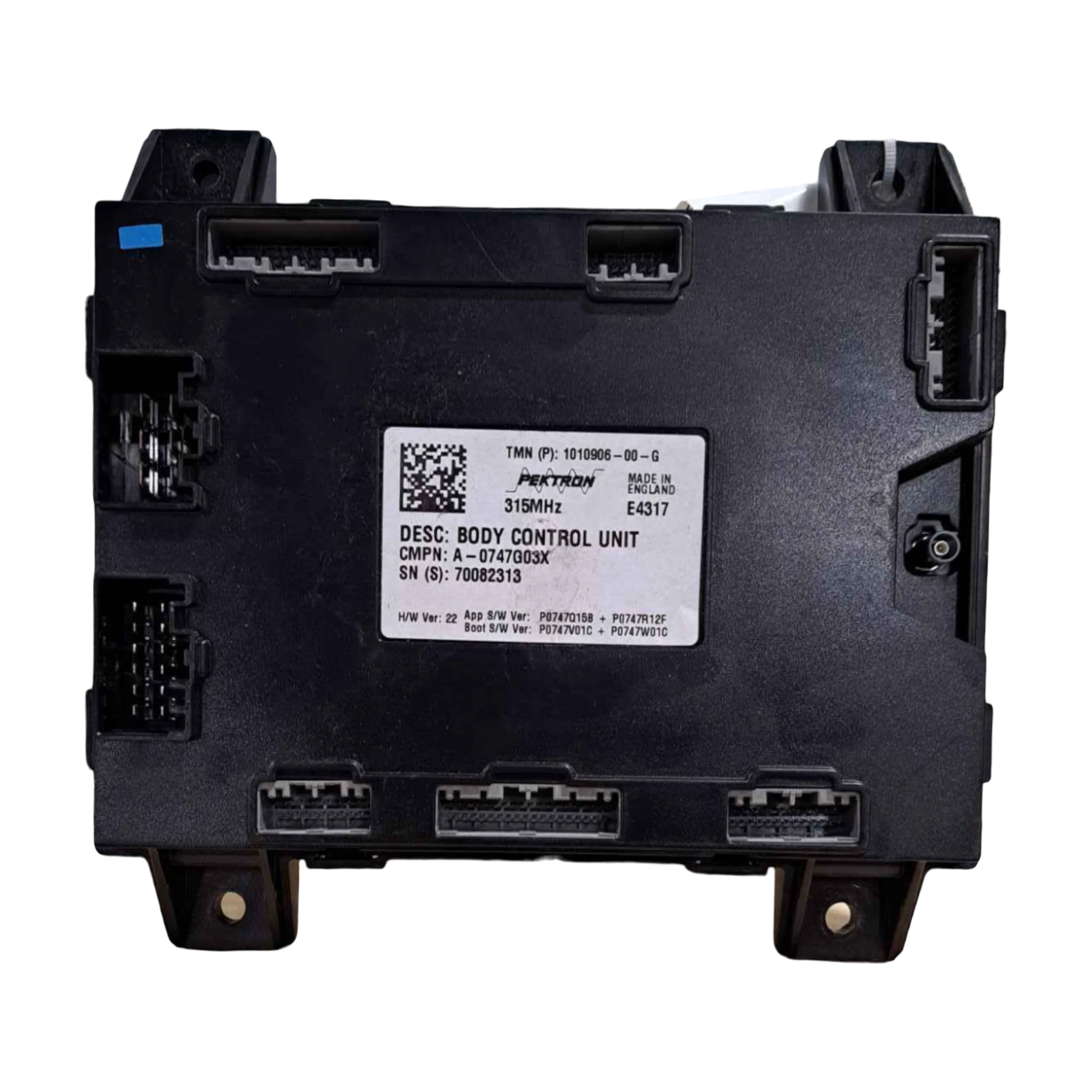 TESLA MODEL SBODY CONTROLLER, MODEL S 315 MHZ 1010906-00-G