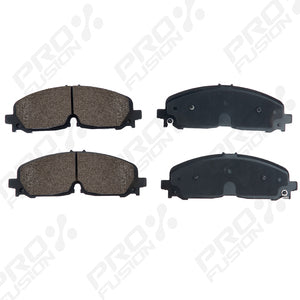 FRONT SEMI METALLIC PADS PRO FUSION CHEVROLET BLAZER EV - AFTERMARKET - PART NUMBER: PMD2371
