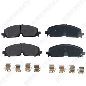 FRONT CERAMIC PADS BREMSEN SOLUTION CHEVROLET BLAZER EV - AFTERMARKET - PART NUMBER: BCD2371