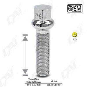 WHEEL LUG BOLT DAI WHLS VOLKSWAGEN ID.4 - AFTERMARKET - PART NUMBER: DA92515CH