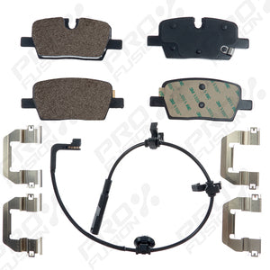 REAR SEMI METALLIC PADS PRO FUSION SOLUTION CHEVROLET EQUINOX EV - AFTERMARKET - PART NUMBER: PMD2303S