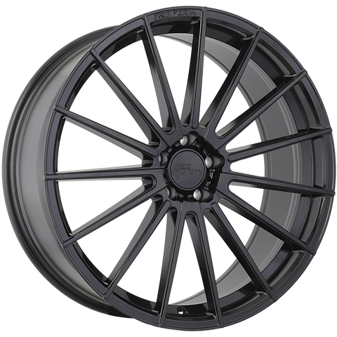 720 Form FF12 22x9.0 5x108 ET40 — Gloss Black