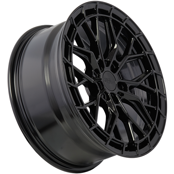 720 Form FF19 18x8.0 5x114.3 ET35 — Gloss Black