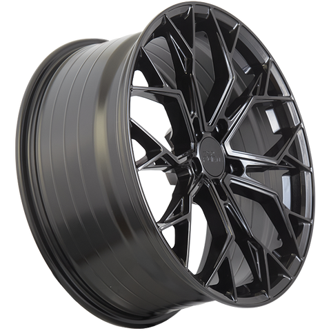 720 Form RF1-V 19x8.5 5x114.3 ET35 — Gloss Black