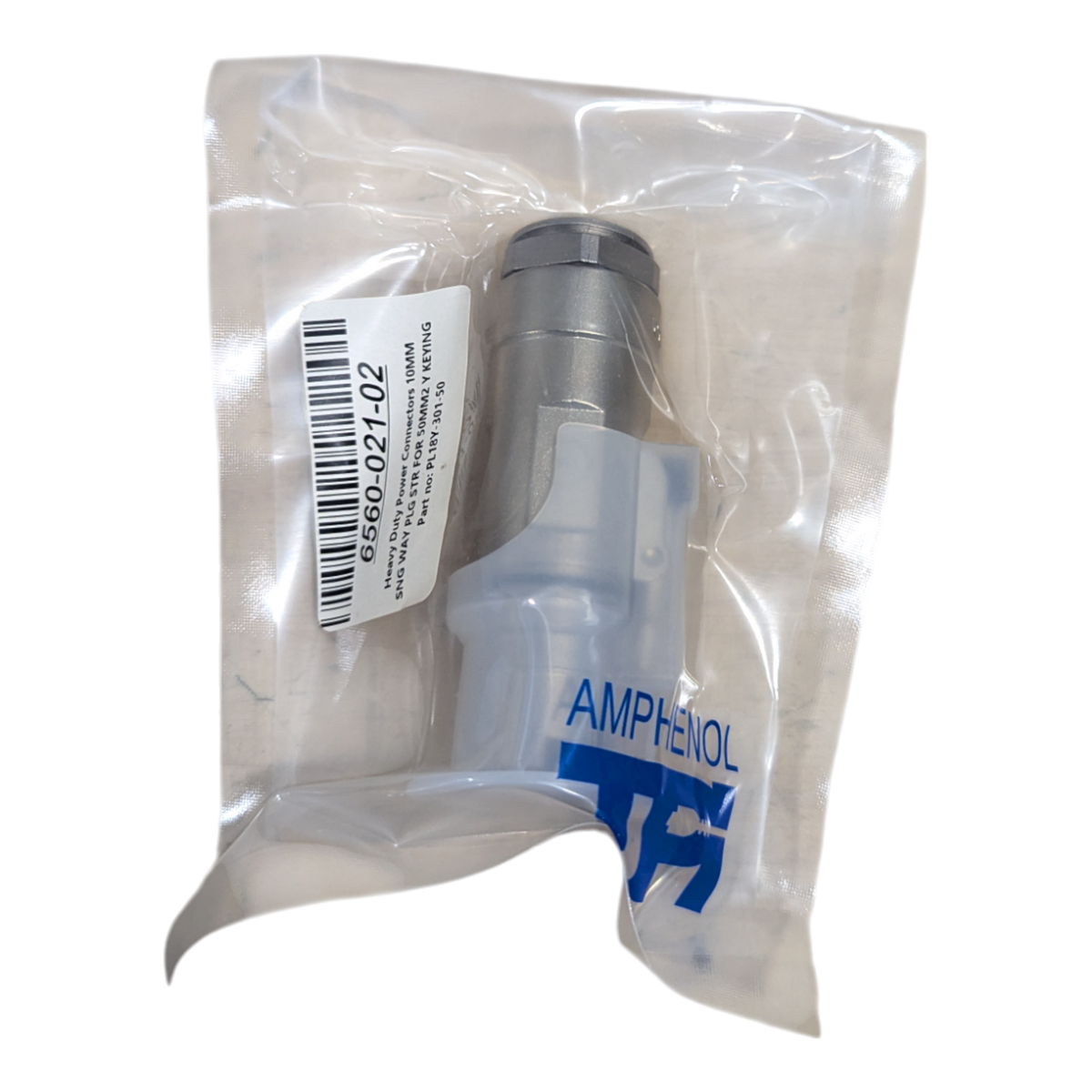 HVY DUTY,  PWR CON, 10MM, SNG, WAY, PLGRSTR 50MM2 YKEY - PL18Y-301-50