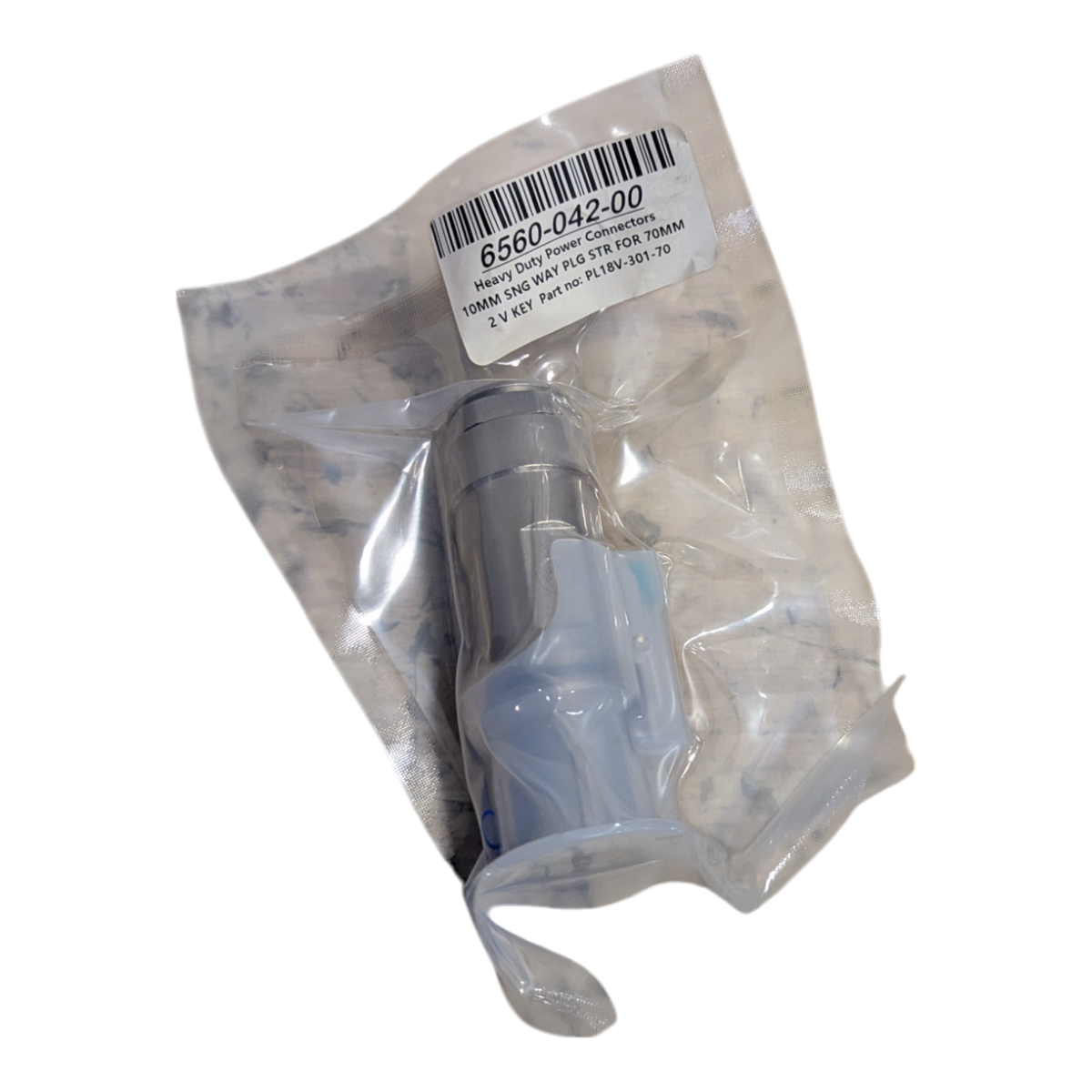 HVY DUTY PWR CON 10MM SNG WAY PLGS TR 70MM2 V KEY - PL18V-301-70