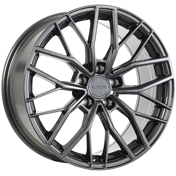 Ruffinowheels TEKNIK 18x8.0 5x114.3 ET35 — Black Magic