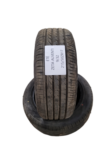 usagées pneu 215/50R17 Zeta Alventi