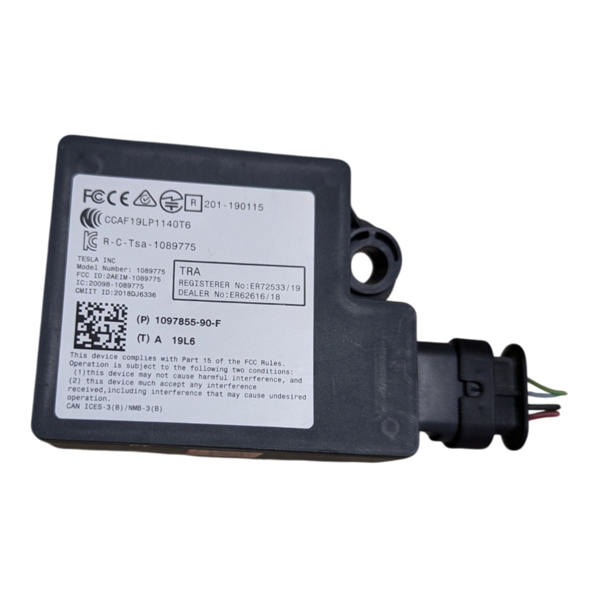 TESLA MODEL 3 ASY, ARRIÈRE BLE 1097855-90-F