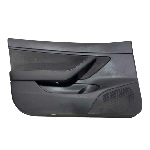 TESLA MODEL 3  DOOR TRIM, FRONT LEFT HAND, LEFT HAND DRIVE ASY, PREM BLACK 1090409-01-I