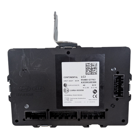 HYUNDAI IONIQ EV UNIT ASSEMBLY BCM 954B0-G7763