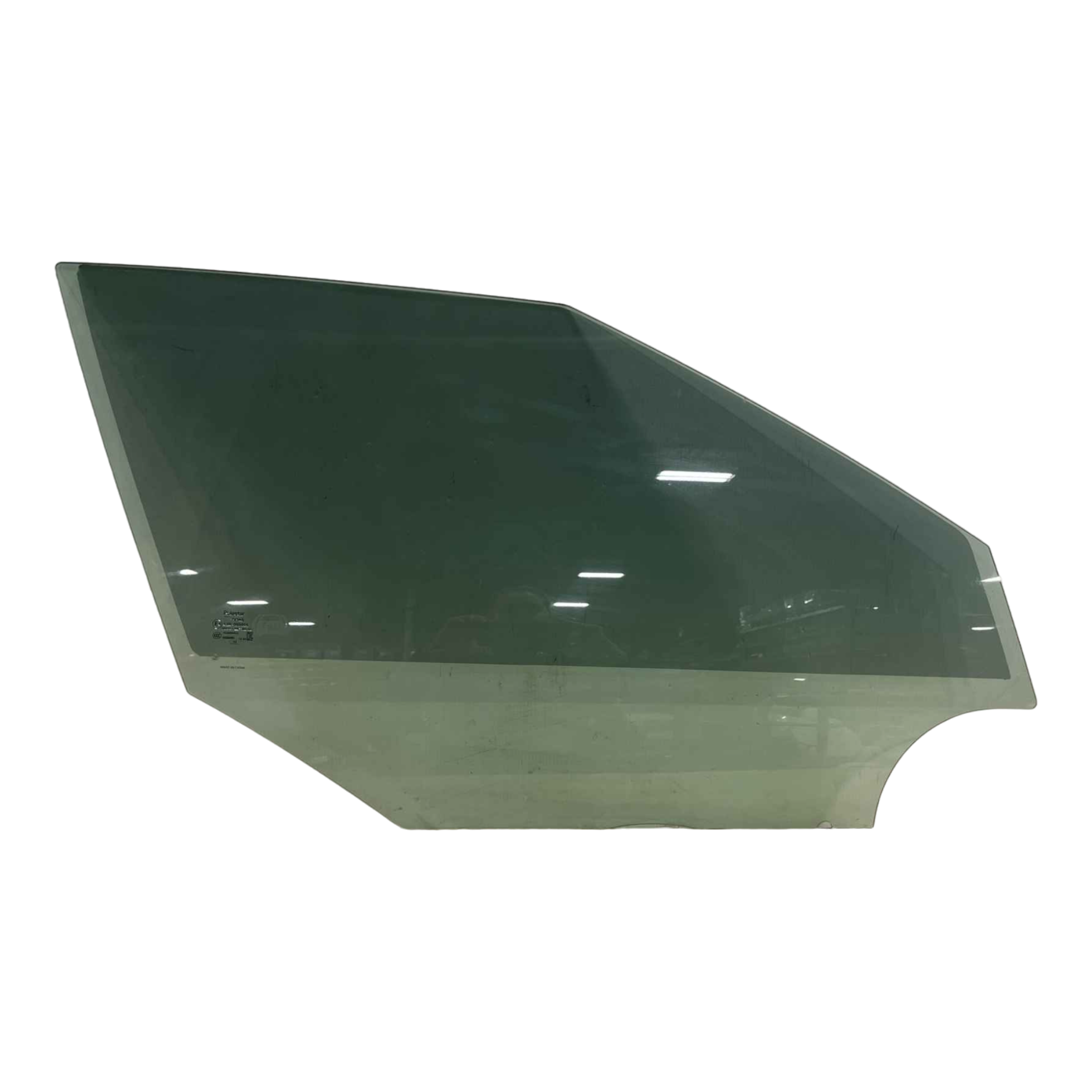 POLESTAR 2FRONT RIGHT PASSENGER SIDE DOOR WINDOW GLASS 43R000055