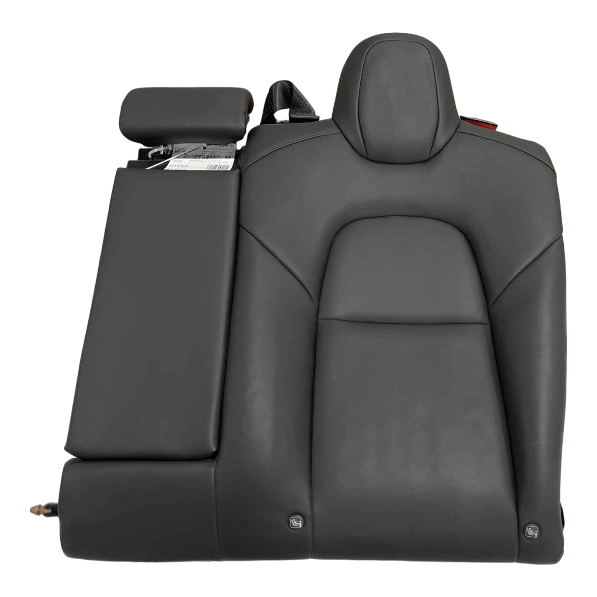 TESLA MODEL 32ND ROW SEATBACK LEAF HAND PUR BLACK 7654328-01-E