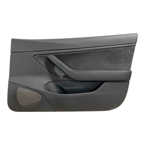 TESLA MODEL 3  DOOR TRIM, FRONT RH, LEFT HAND DRIVE ASY, PREM BLACK 1090411-91-L